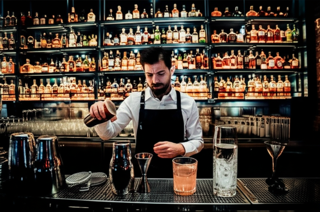 Especialista en barra y coctelería